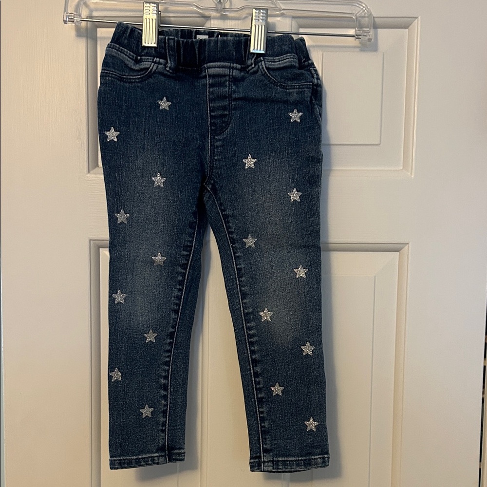 GAP Kids Dark Blue Star Pattern Jeans
